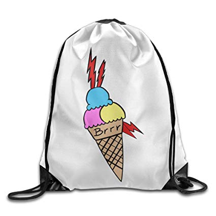 425x425 Gucci Mane Ice Cream Tattoo Drawstring Backpack Cool - Gucci Mane Ice Cream Cone Drawing