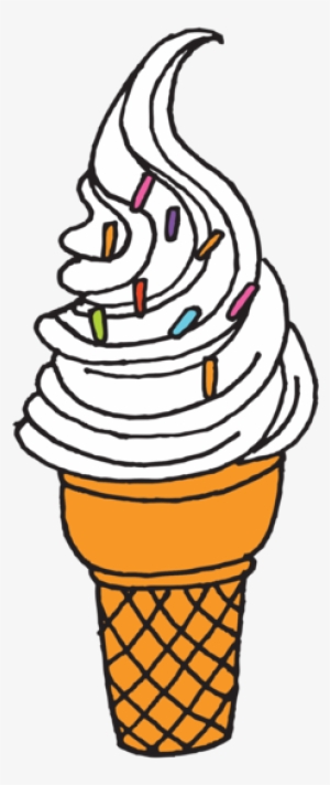 300x712 Transparent Tattoos Ice Cream Gucci - Gucci Mane Ice Cream Cone Drawing