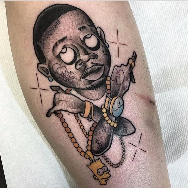 640x640 Tattoodo Gucci Mane Tattoo - Gucci Mane Tattoo Drawing