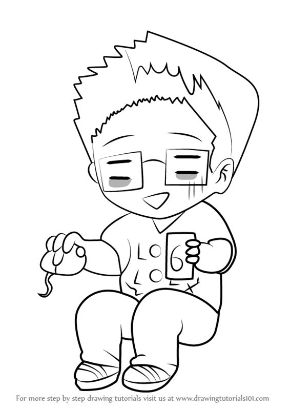 566x800 learn how to draw indie guest from mystic messenger - Guest Drawing