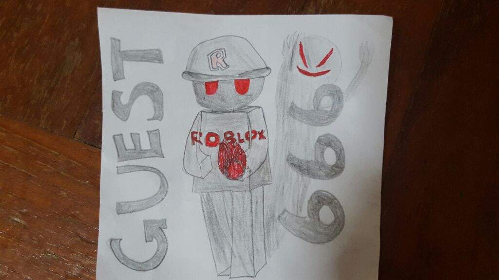 Guest Drawing At Paintingvalley Com Explore Collection Of Guest - noob or guests you decide roblox amino