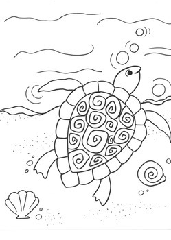 249x350 Fun Guided Drawings Sea Creatures! - Guided Drawing