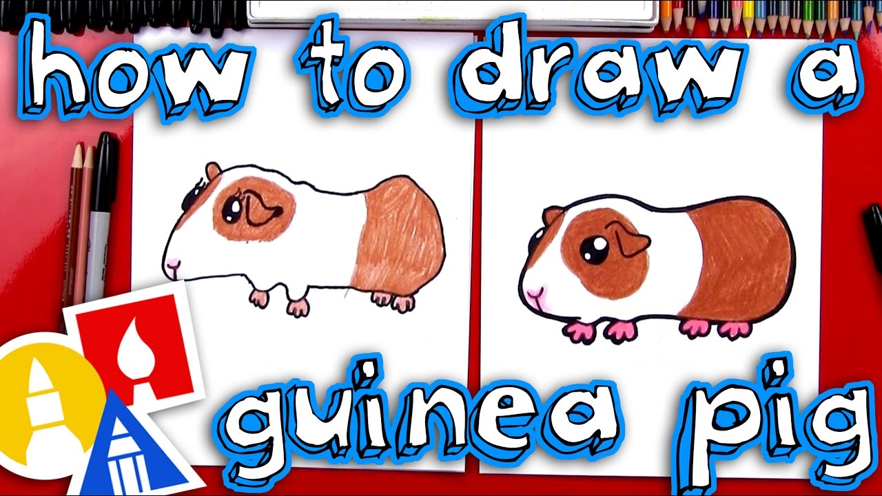 1280x720 how to draw a guinea pig - Guinea Pig Cartoon Drawing
