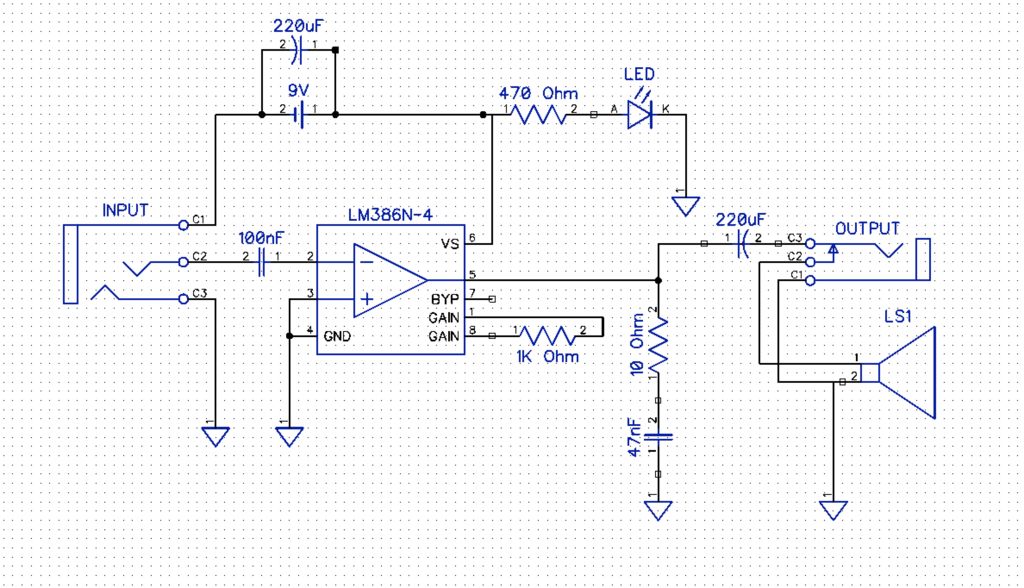 1024x588 From Schematic To Protoboard - Guitar Amp Drawing