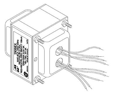 385x331 power transformers tube guitar output industrial - Guitar Amp Drawing