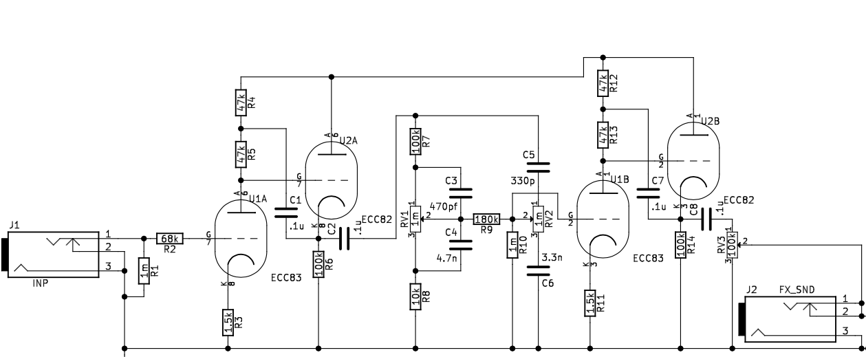 1259x519 Amplifier - Guitar Amp Drawing