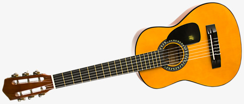 500x213 free cartoon drawing guitar png pull material, cartoon clipart - Guitar Cartoon Drawing