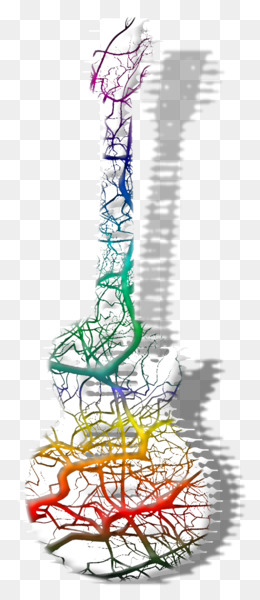 260x600 Guitar Drawing Png - Guitar Drawing In Pencil