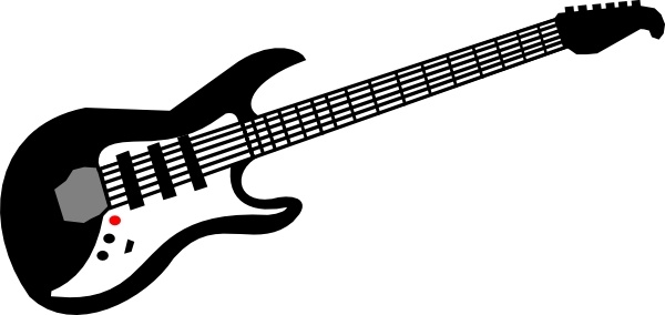 600x284 Guitar Drawings Clip Art Drawing Clipart Guitar - Guitar Drawings Art