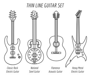 293x240 Guitar Line Drawing Photos, Royalty Free Images, Graphics, Vectors - Guitar Line Drawing
