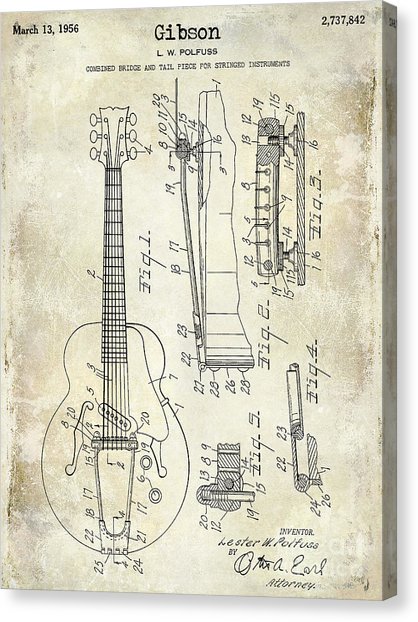 418x622 guitar neck canvas prints fine art america - Guitar Neck Drawing