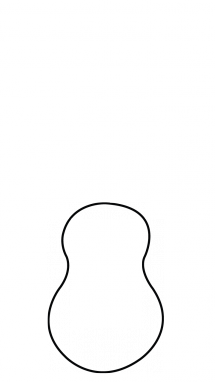 215x382 Drawing Guitars Simple Huge Freebie! Download For Powerpoint - Guitar Simple Drawing