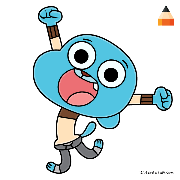 How To Draw Gumball. 
