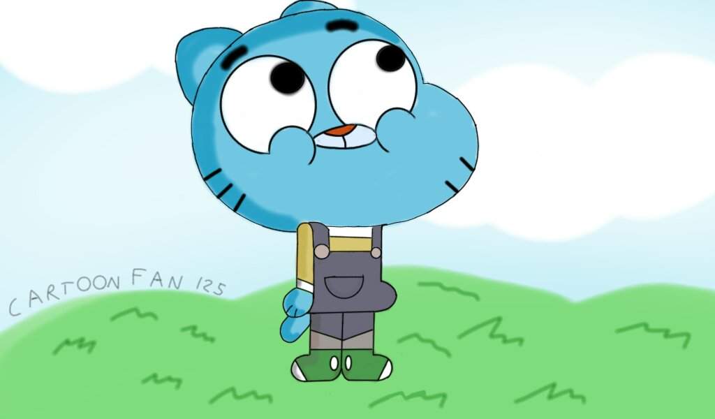 1024x600 my young gumball - Gumball Drawing