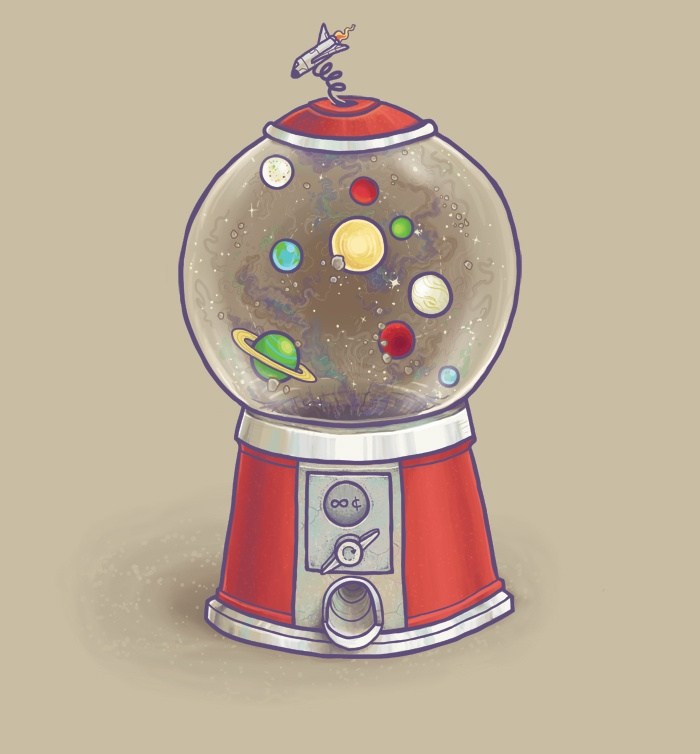 700x754 Gumball Machine Drawing - Gumball Machine Drawing