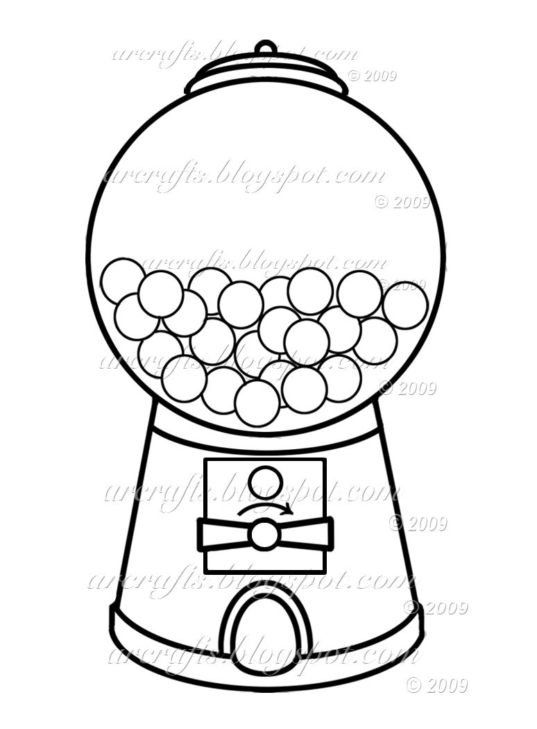 774x1050 Silkscreen Ideas Gumball Machine - Gumball Machine Drawing
