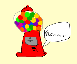 300x250 Feed The Gumball Machine Drawing - Gumball Machine Drawing