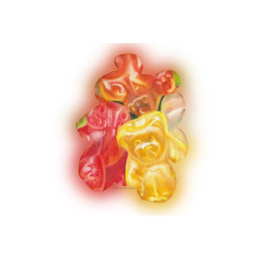 900x836 Gummy Bear Drawing - Gummy Bear Drawing
