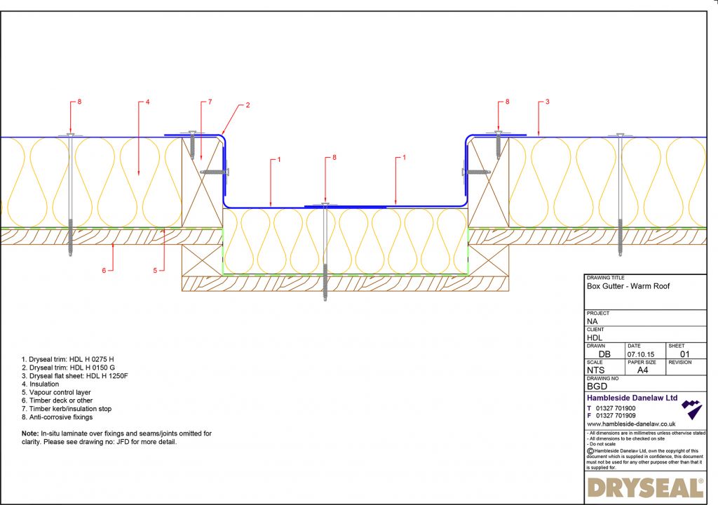 1024x720 Box Gutter Detail Pdf Downloads - Gutter Drawing
