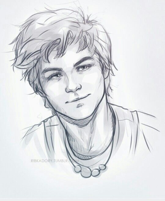 540x660 Persassius Jackson Drawings, Art, Guy Drawing - Guy Drawing