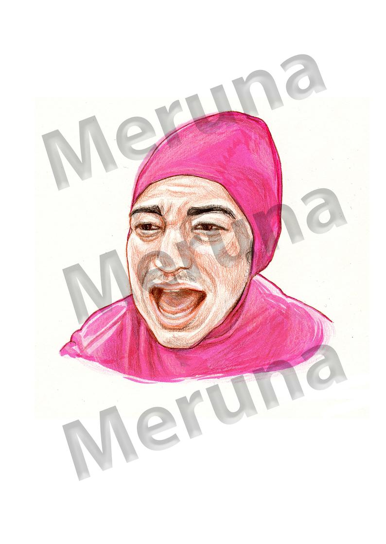794x1119 Pink Guy Drawing Color Pencil Marker Filthy Frank Lore Fan Art Etsy - Guy Drawing