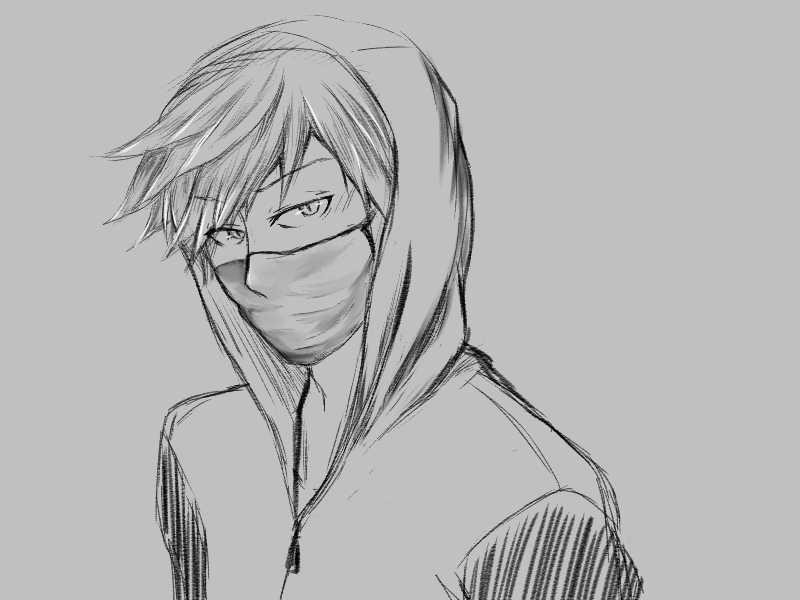 20+ New For Boy Wearing Hoodie Drawing Easy