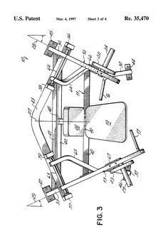 236x346 Patent Drawing - Gym Equipment Drawing