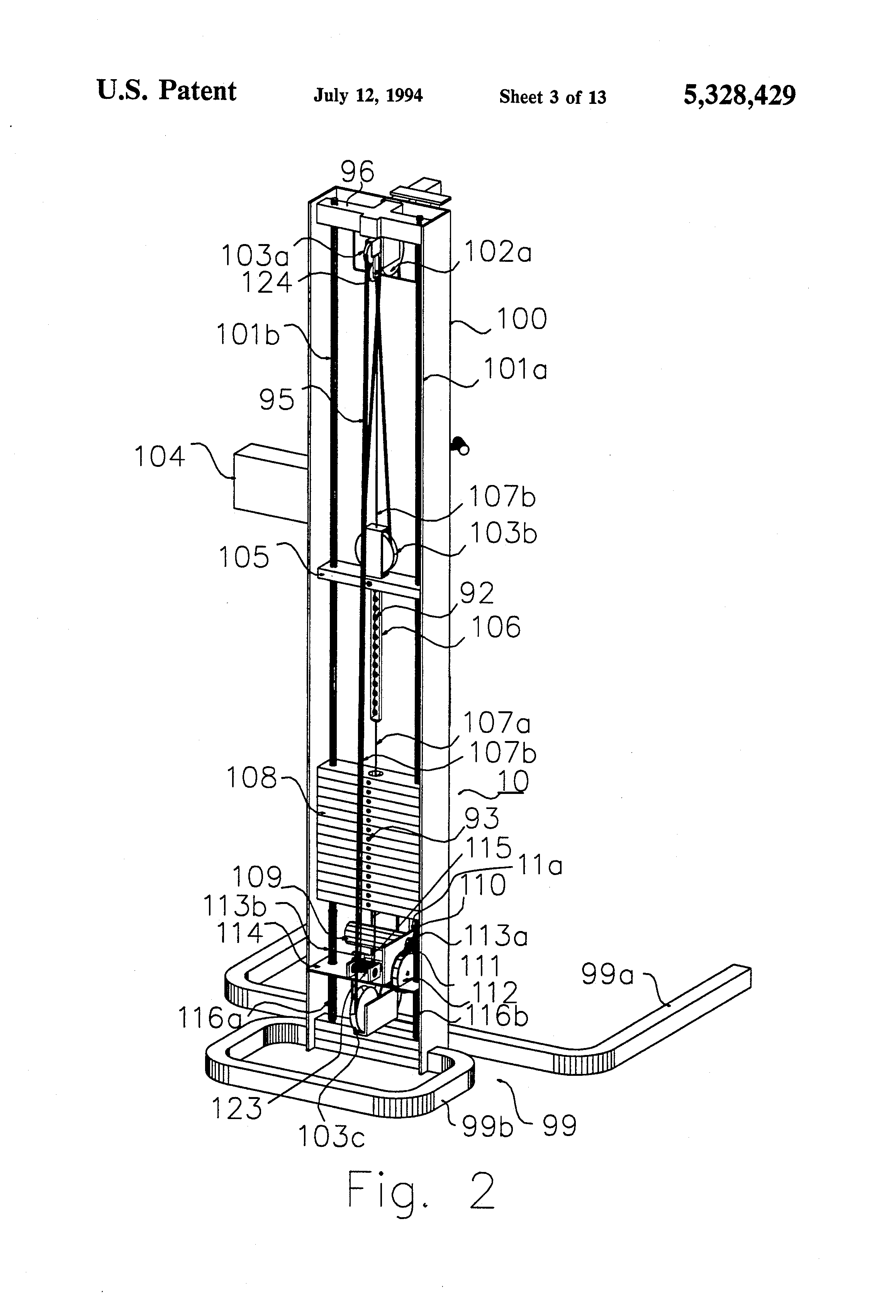 2320x3408 patent drawing plans to build your own gym workout machines - Gym Equipment Drawing