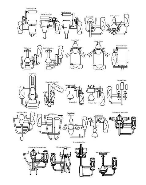475x600 gym,fitness equipment cad blocks bundle gymnasium, sports - Gymnasium Drawing