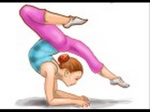 480x360 how to draw a gymnast - Gymnastics Drawings