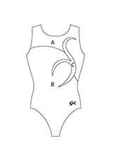 165x220 gk elite gymnastics - Gymnastics Drawings Easy