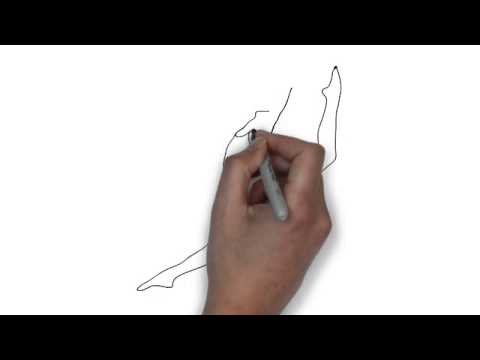480x360 How To Draw Woman Gymnast - Gymnastics Drawings Easy