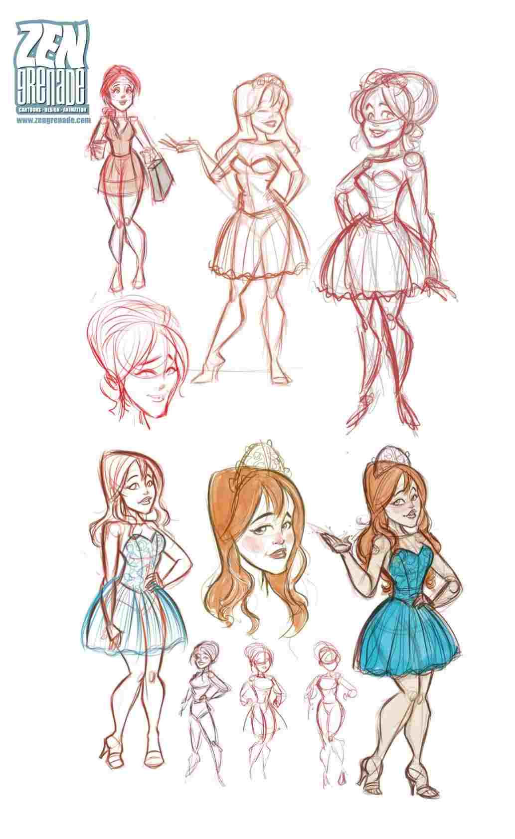 1033x1683 Joline Art Girl Drawing Rharchitecturedsgncom Gymnastics - Gymnastics Drawings Easy