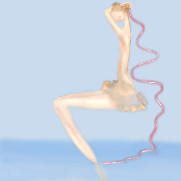 600x600 Sad Gymnastics Girl! A People Speedpaint Drawing - Gymnastics Drawings Easy