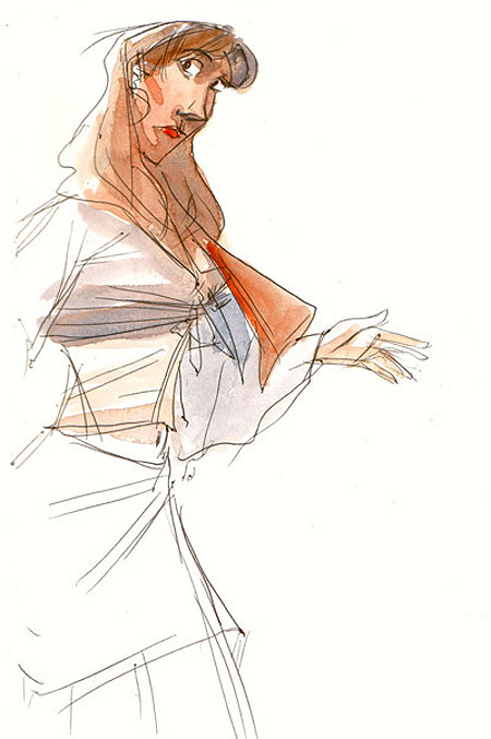 450x677 gypsy girl photo and artwork the drawing club - Gypsy Girl Drawing