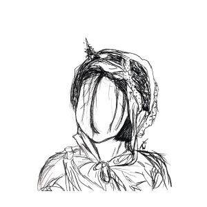 300x300 young gypsy girl drawing - Gypsy Girl Drawing