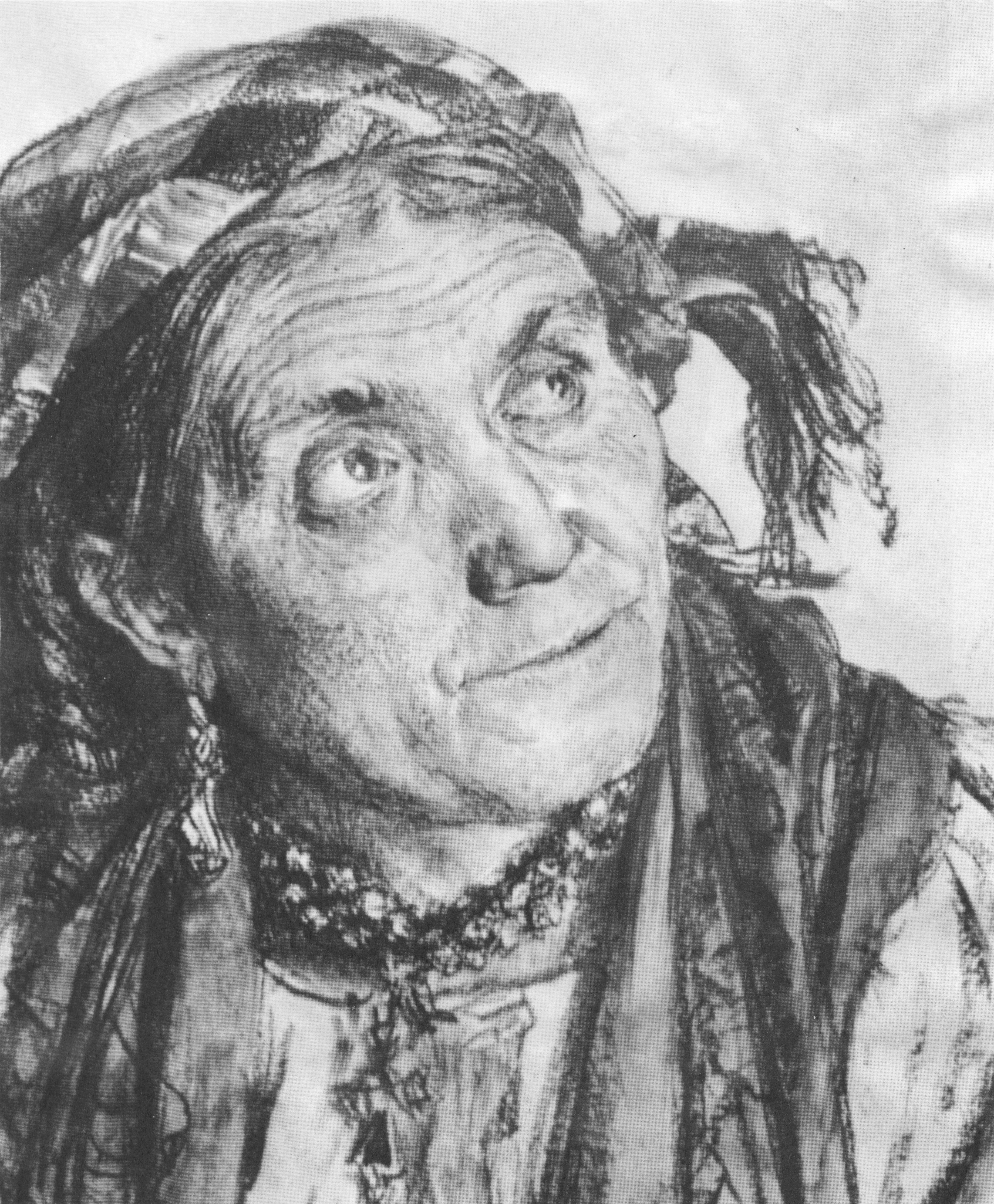 3681x4460 Filegypsy Woman - Gypsy Head Drawing