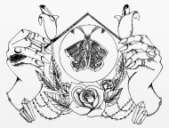 190x144 Gypsy Woman Pillowcase X Spreadshirt - Gypsy Woman Drawing