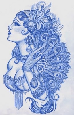 257x400 Gypsy Tattoo Tumblr - Gypsy Woman Drawing