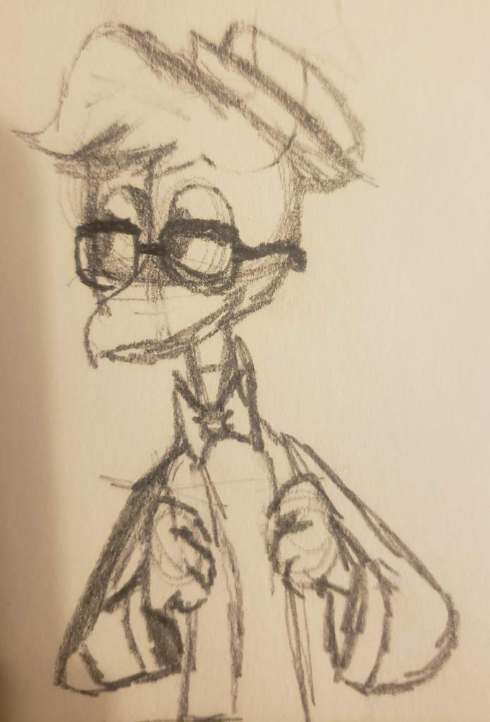 695x1024 Here's A Gyro Drawing Duck Tales Amino - Gyro Drawing