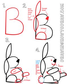 236x296 how to draw a flying cartoon bird from a lowercase letter h shape - H Drawing