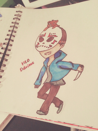 320x427 My Friend Lended Me Some Copic Markers - H2o Drawing