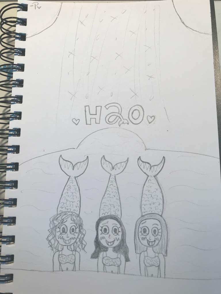 768x1024 Traditional Drawing Of Just Add Water Amino - H2o Drawing