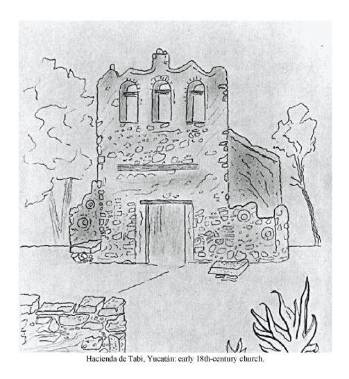 503x546 the project gutenberg e text of the haciendas of mex - Hacienda Drawing