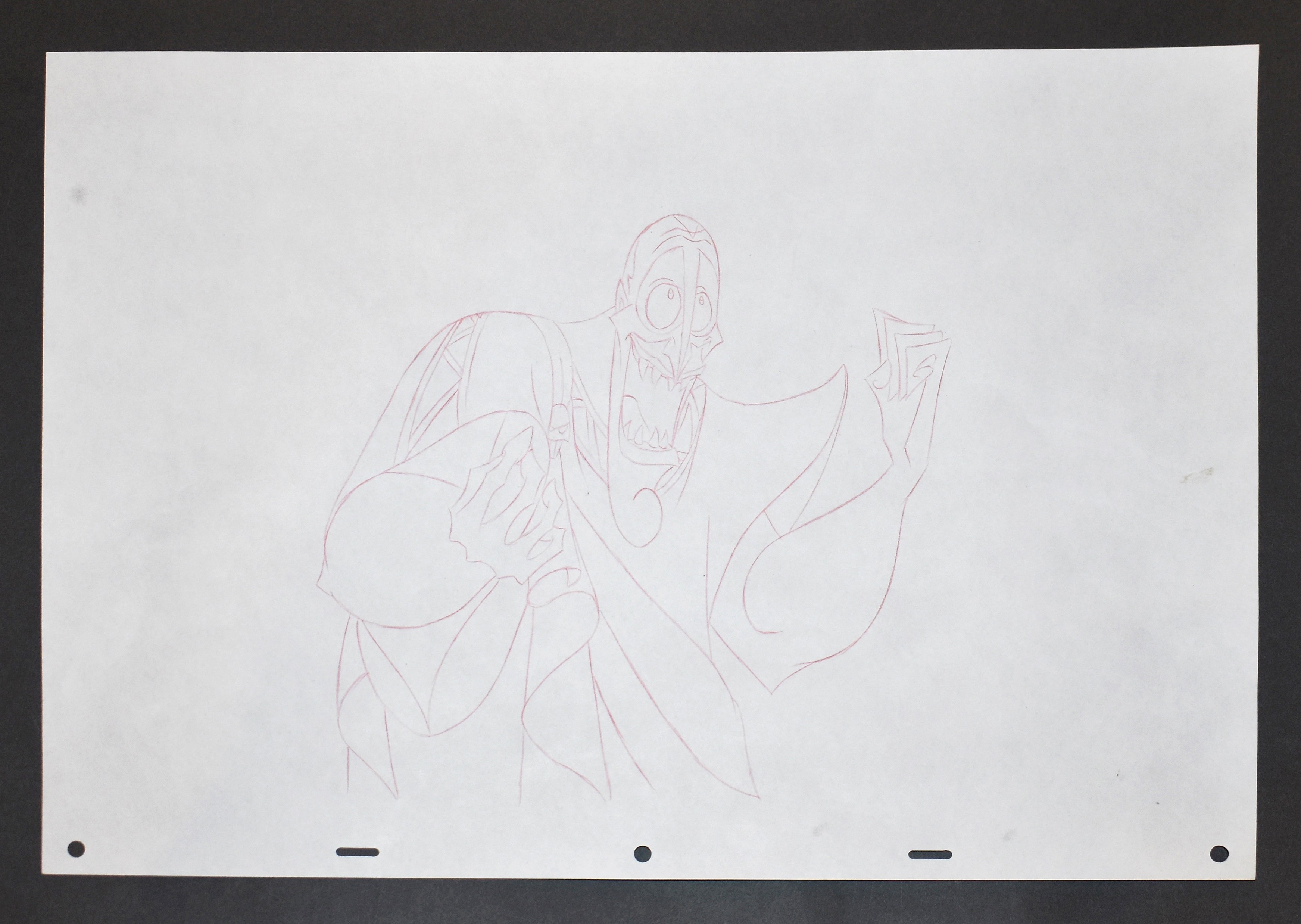 3486x2475 original walt disney production drawing from hercules featuring - Hades Drawing