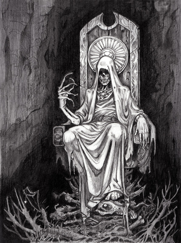 596x800 vignette drawing mythology greek for free download - Hades Greek God Drawing