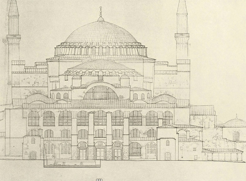 Hagia Sophia Drawing at PaintingValley.com Explore 