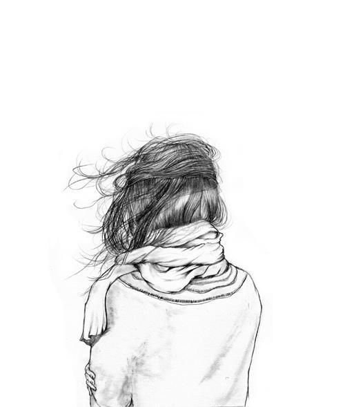 500x589 hair blowing in the wind drawings art, drawings, how to draw hair - Hair Blowing In The Wind Drawing