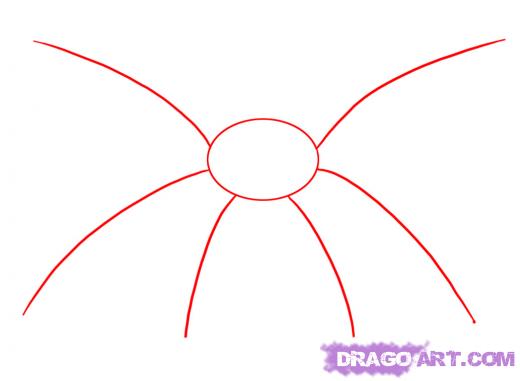 520x381 Step How To Draw A Hair Bow - Hair Bow Drawing