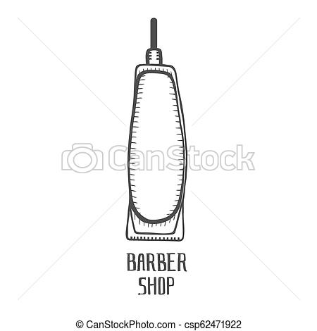 450x470 hand drawn illustration of electric hair clipper in vintage - Hair Clipper Drawing